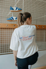 Triko JUST STARTED Off White