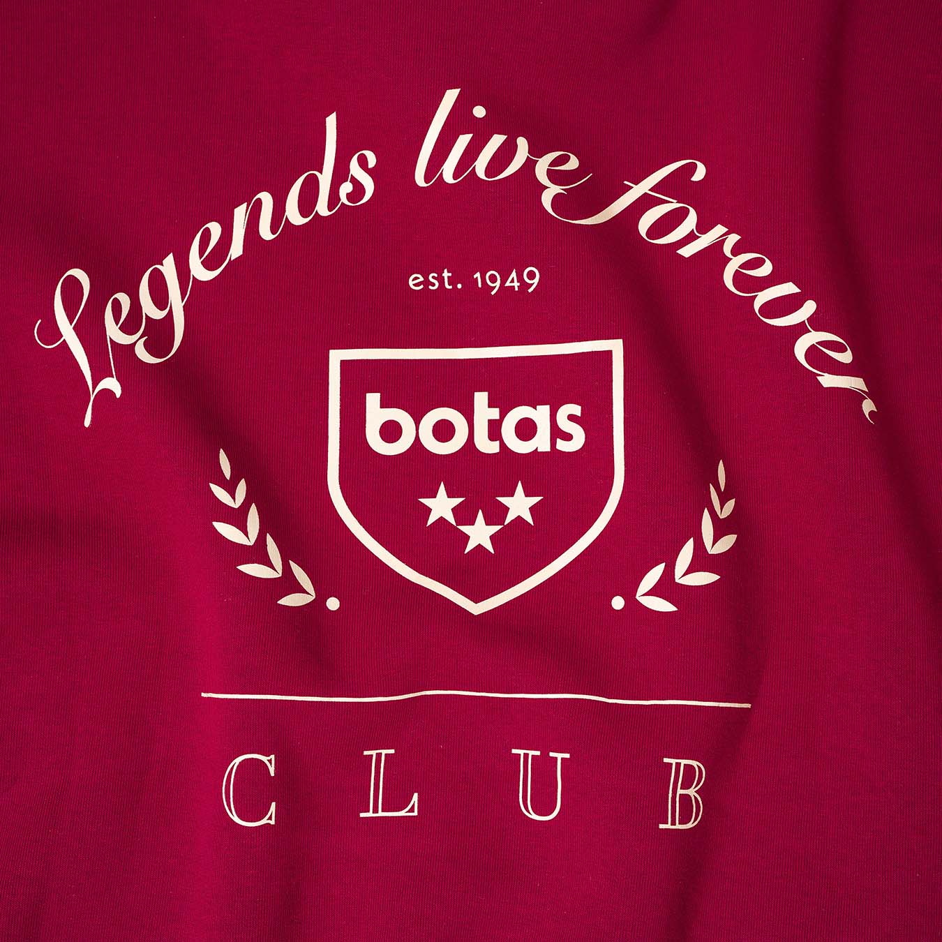 Sweatshirt Crop Bordeaux