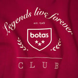 Sweatshirt Crop Bordeaux