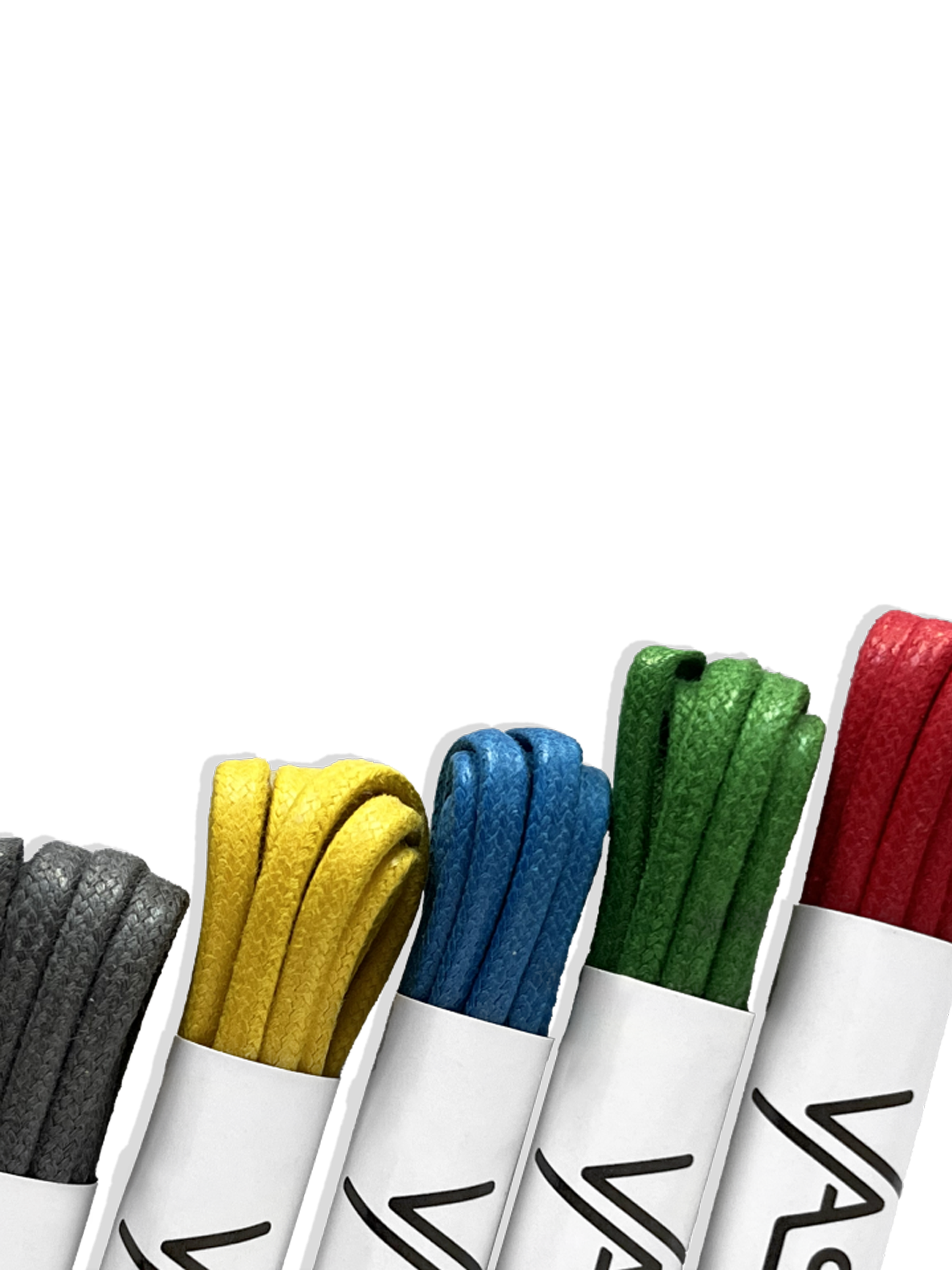 5 x Kulaté Voskované Tkaničky Barevné
