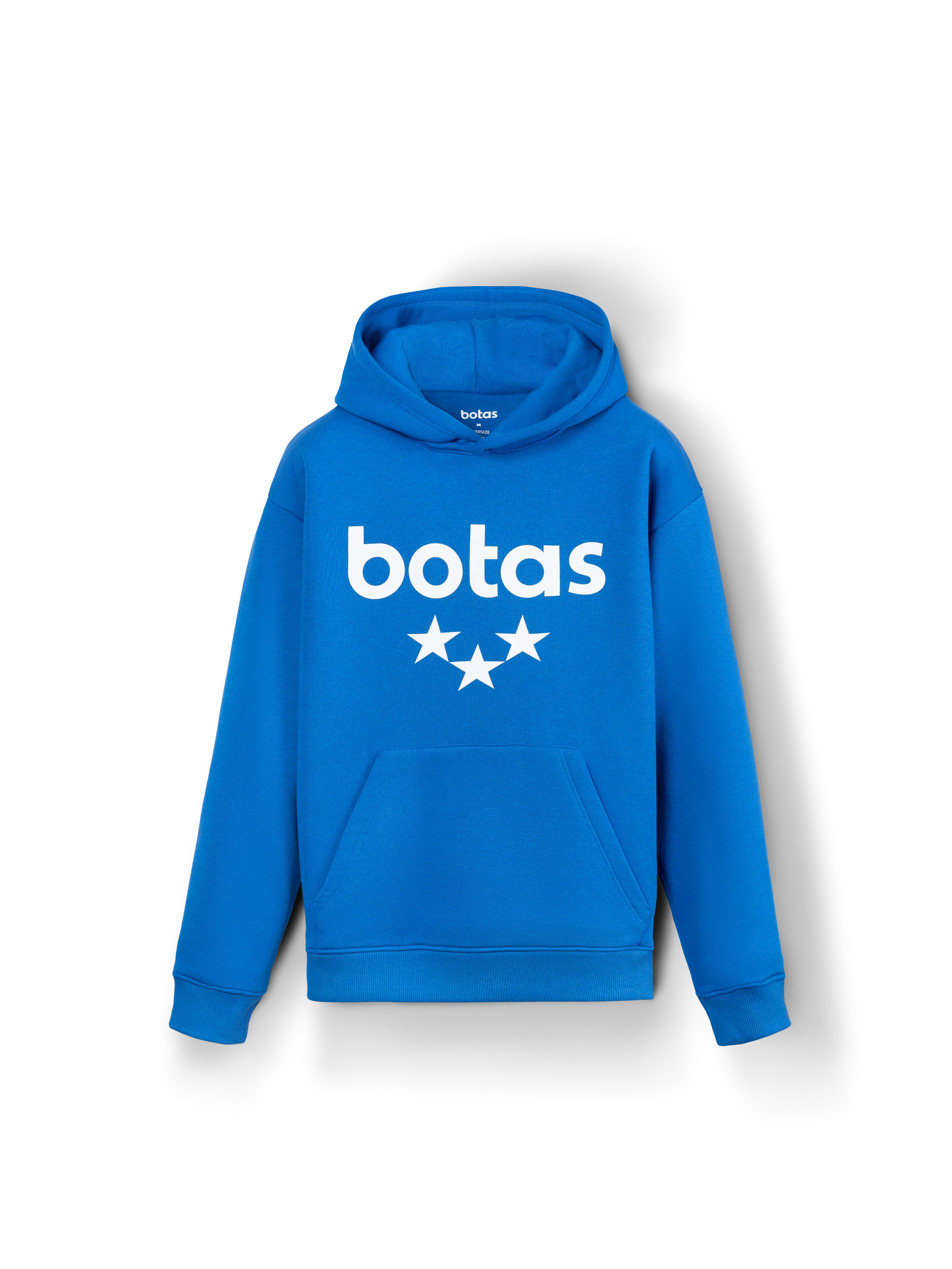 Botas Oversized Blue Sweatshirt - cotton hoodie blue | Botas