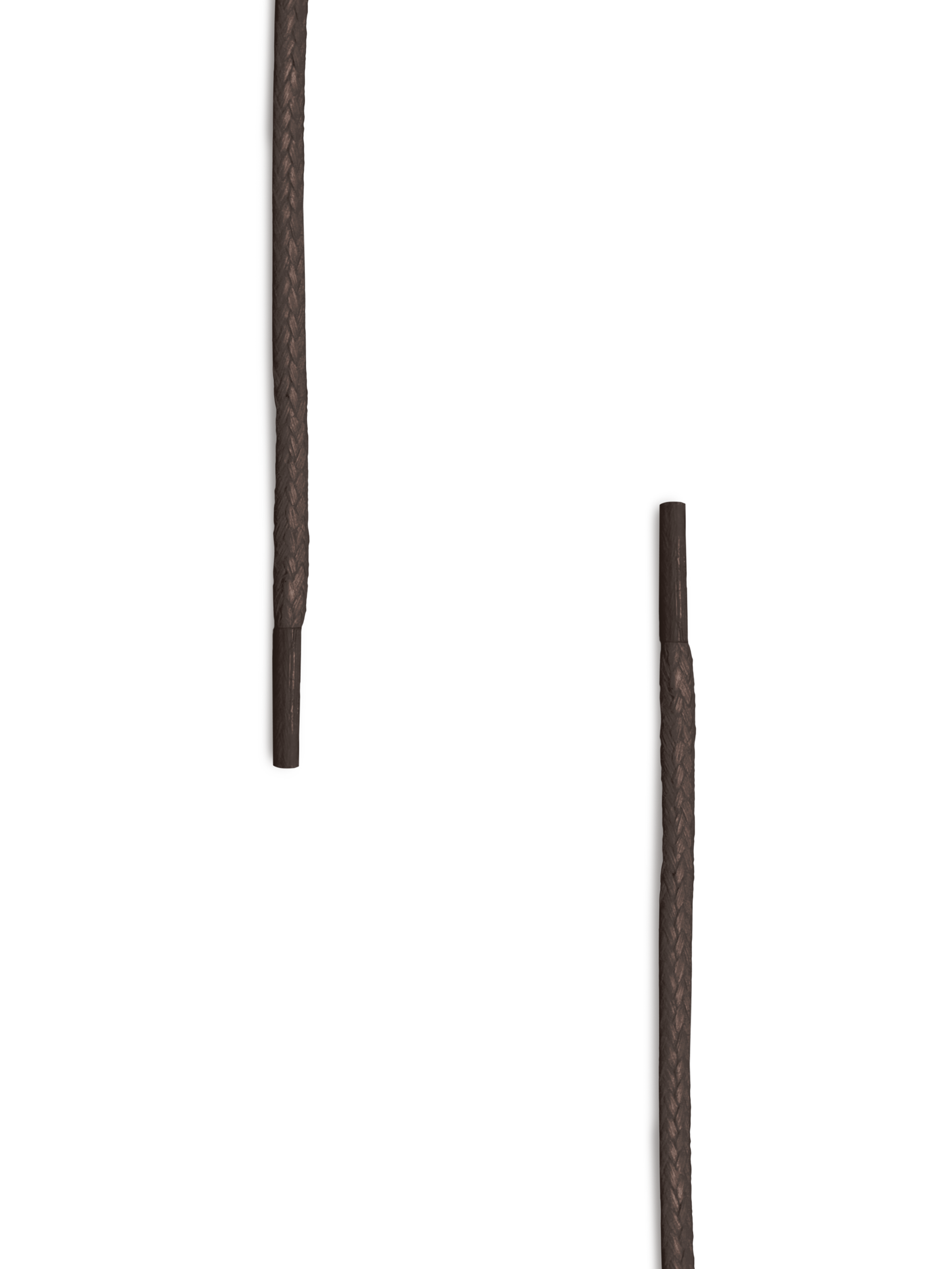 Voskované Tkaničky Kulaté Brown