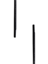 Voskované Tkaničky Kulaté Black