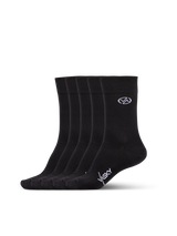 5 x Ponožky Vysoké Černé